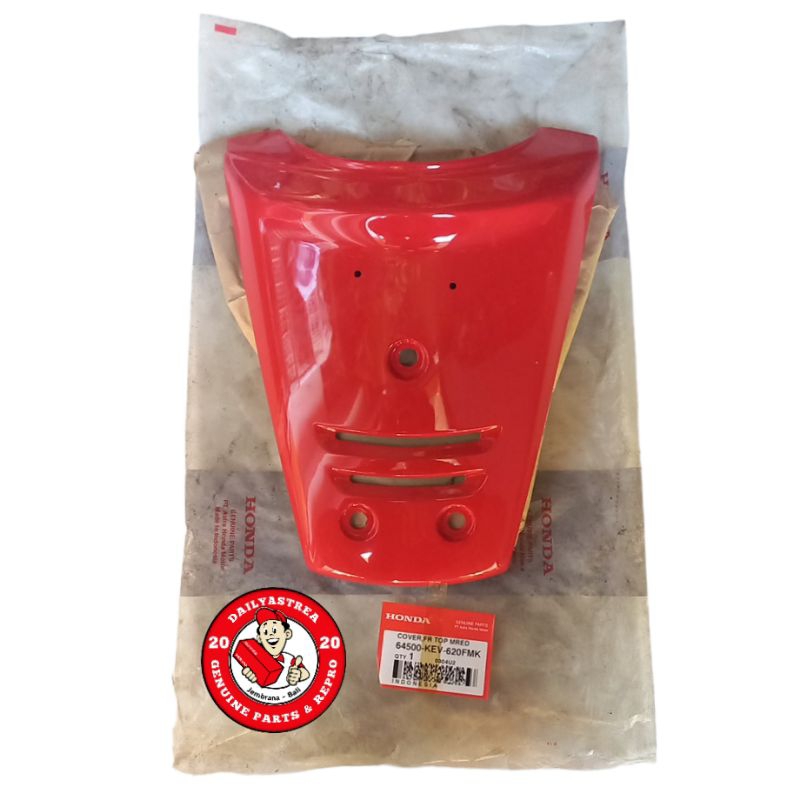 PANEL COVER TAMENG DADA DASI DEPAN SUPRA V XX ORIGINAL ORI ASLI AHM 64500-KEV-620FMK