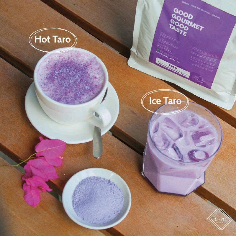 

1020 Gourmet - Powder Minuman Taro 1 Kg - Bubuk Minuman Rasa Taro 1 Kg - Serbuk Minuman Rasa Taro 1 Kg