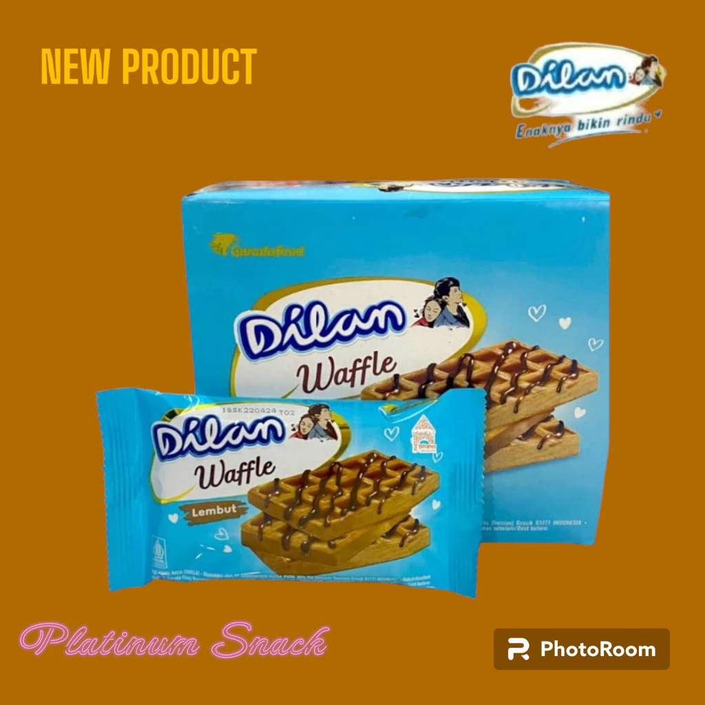 

RB22 Dilan Waffle BARU Isi 12 Pcs @ 16 Gr GarudaFood