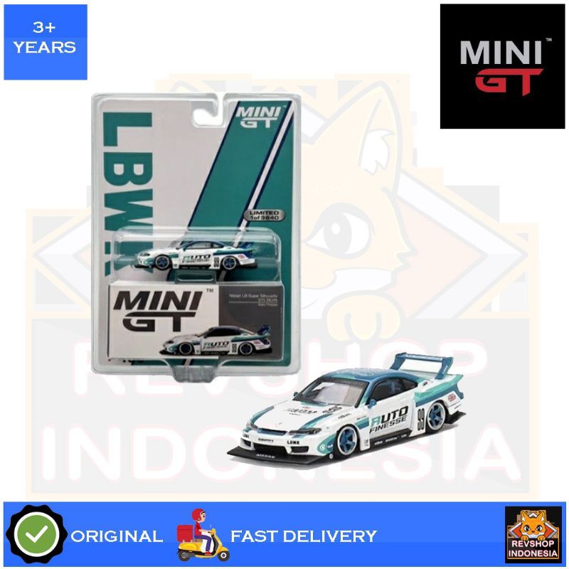 Mini GT 490 LB Silhouette Nissan Silvia S15 Auto Finance