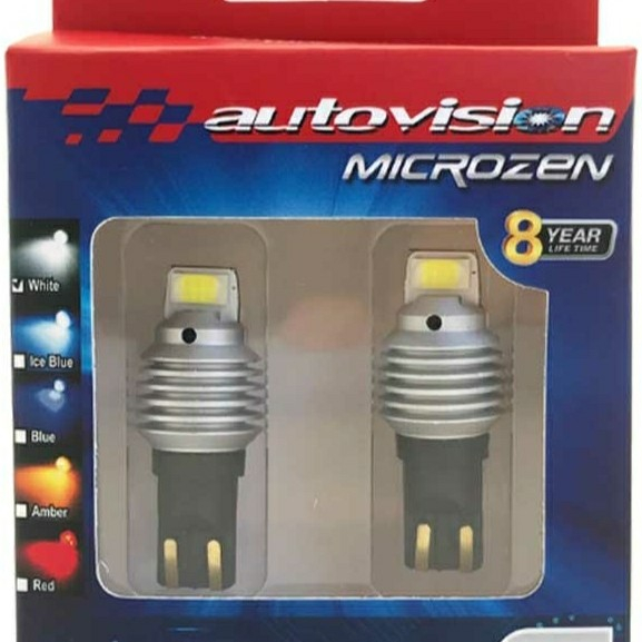 Autovision Microzen LED T15 9 Watt CSP Dome Canbus White