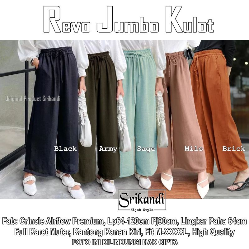 Revo Jumbo Kulot by Srikandi