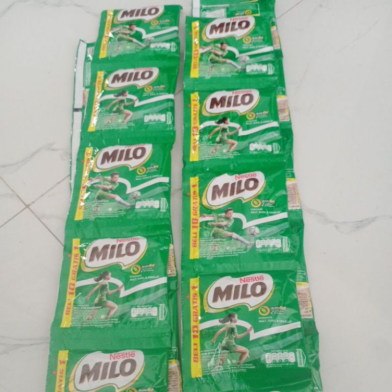 

Susu Milo Renteng isi 10 sashet