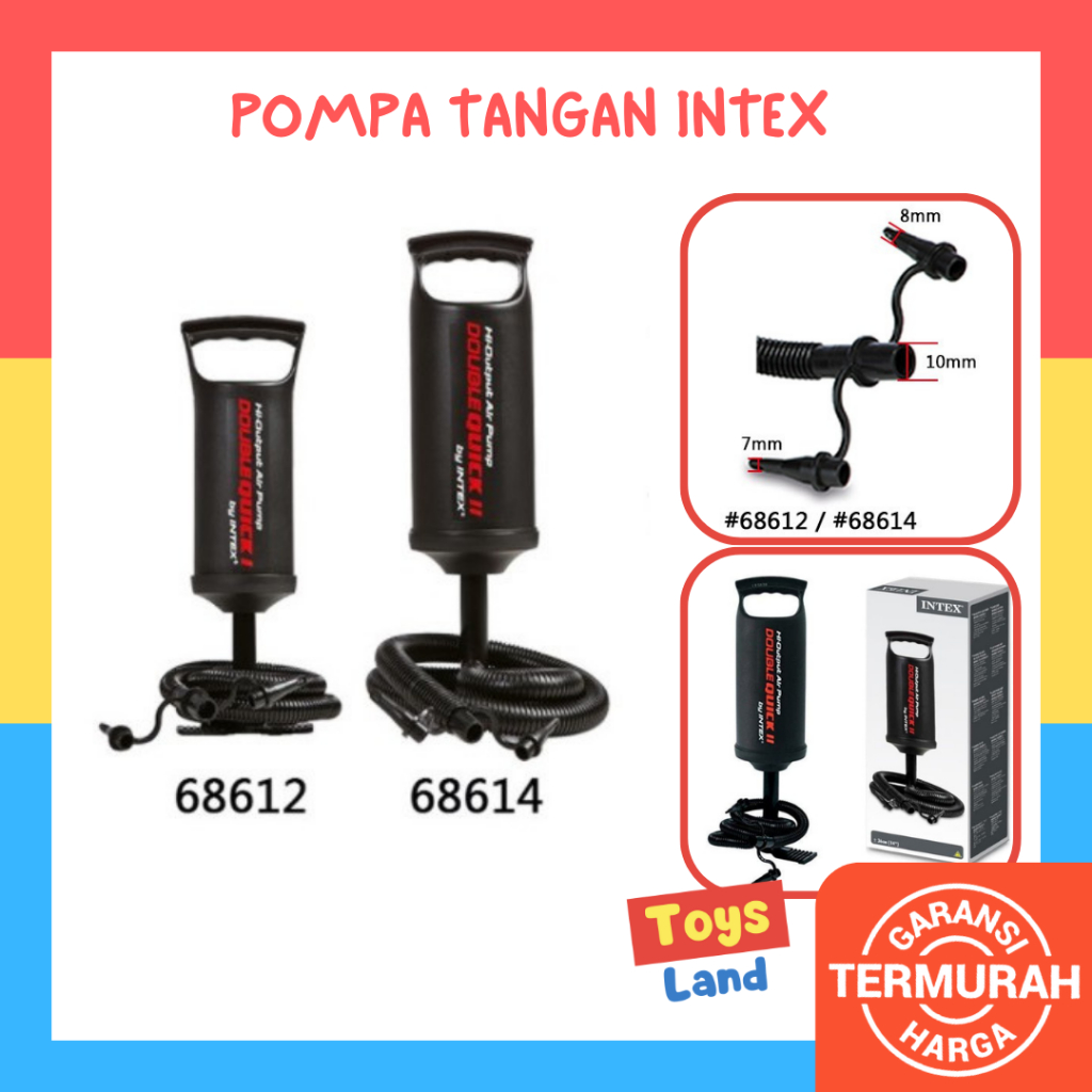 SALE Pompa Tangan Intex 68612 Intex 68614 Pompa Intex Pompa Kasur Intex Pompa Angin Intex