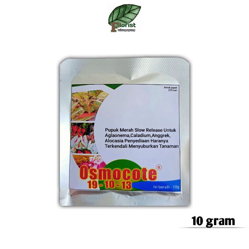 Pupuk Merah Dekastar Osmocote Aglonema slow release, Original Termurah