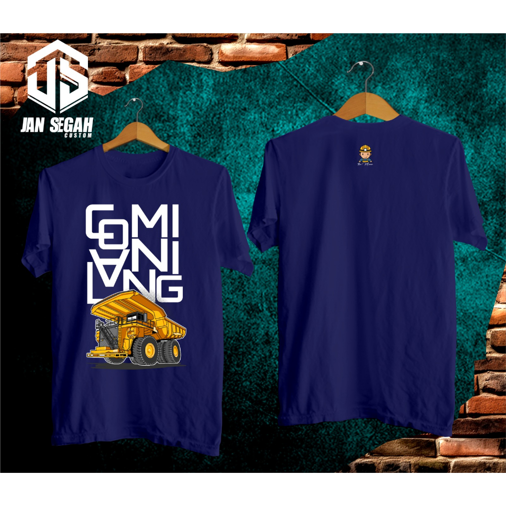 Kaos Alat Berat Tambang Operator Muda Premium Mining Coal Batubara