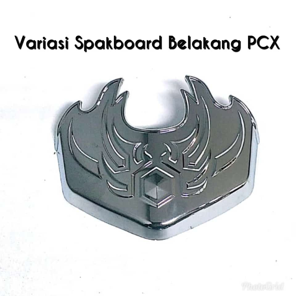 VARIASI SPAKBOR DEPAN BELAKANG PCX 150 CHROME GARNISH PCX