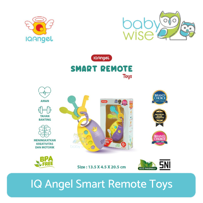 IQ Angel Smart Remote Toys - Mainan Anak Remote Control Mobil / Mainan