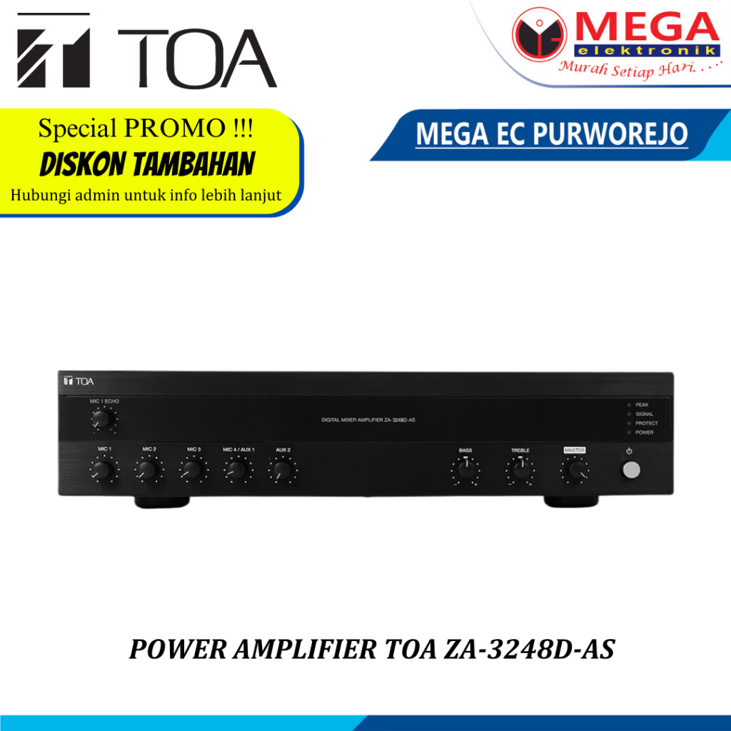 Power Amplifier TOA ZA-3248D-AS 1 / ZA 3248D AS / ZA 3248D AS Original