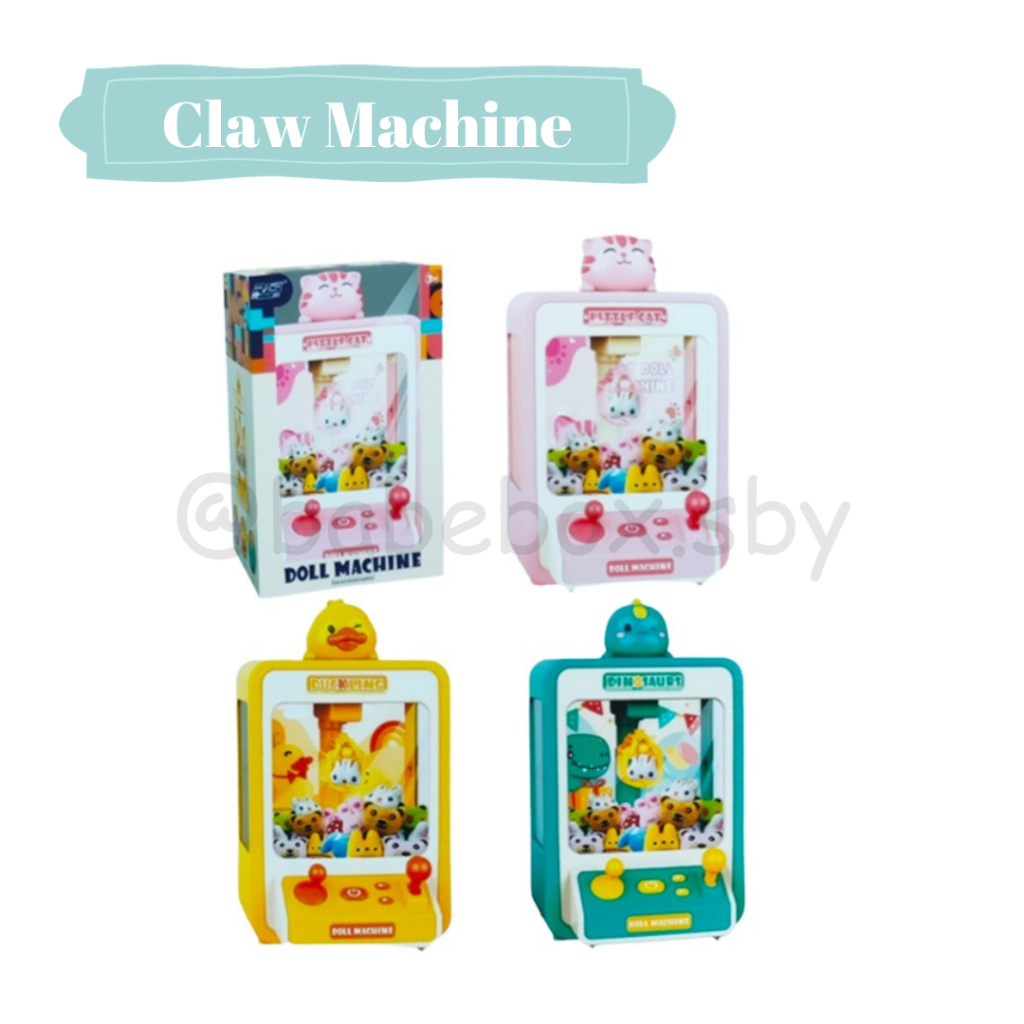 Mainan Boneka Capit Machine Claw Kado Hadiah Best Seller