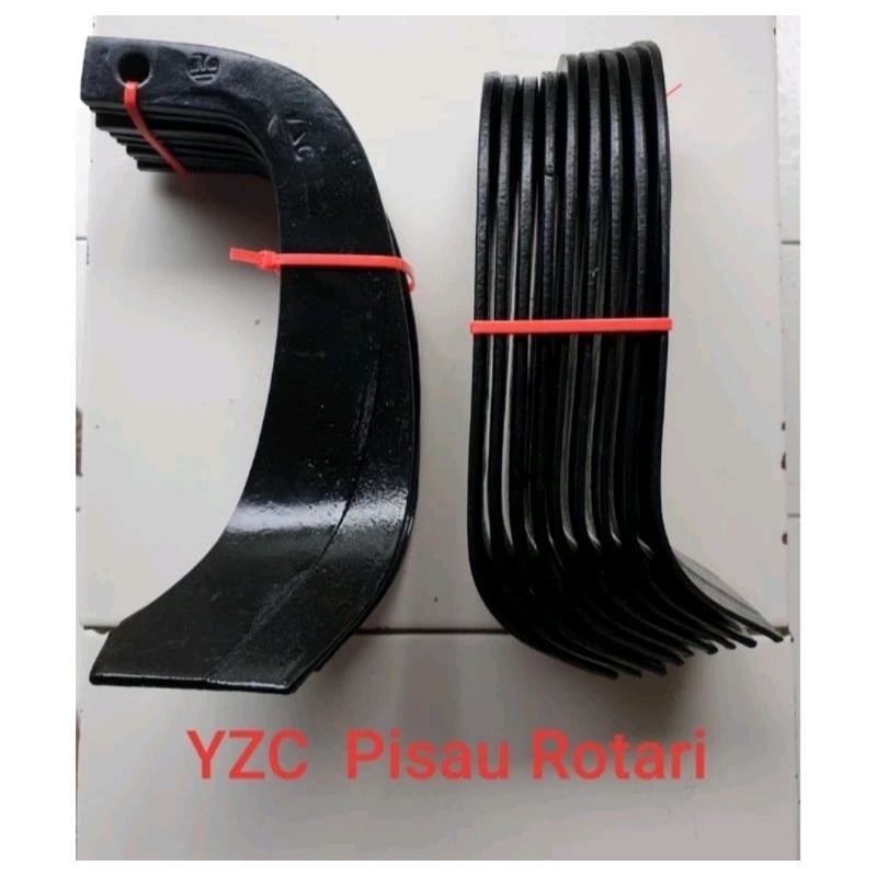 pisau rotary yzc yanmar 18pcs traktor