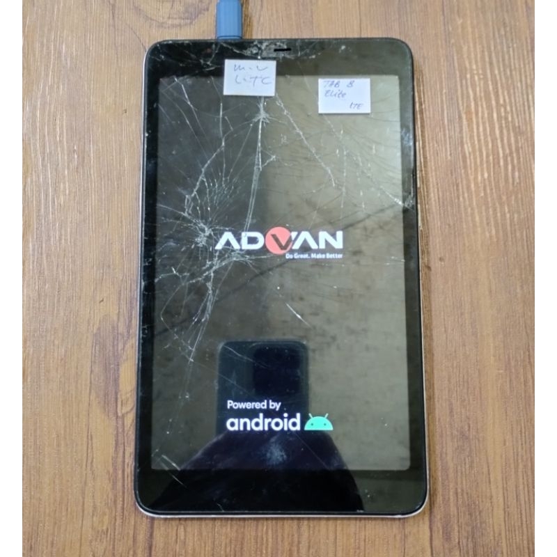 Mesin Advan Tab 8 Elife/galilea LTE 8 inch hidup minus lcd