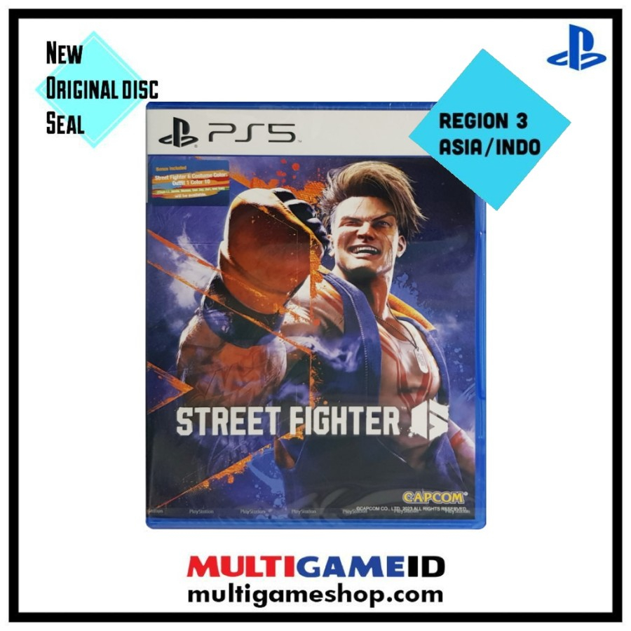 PS5 Street Fighter 6 / Street Fighter VI English R3 Asia Version
