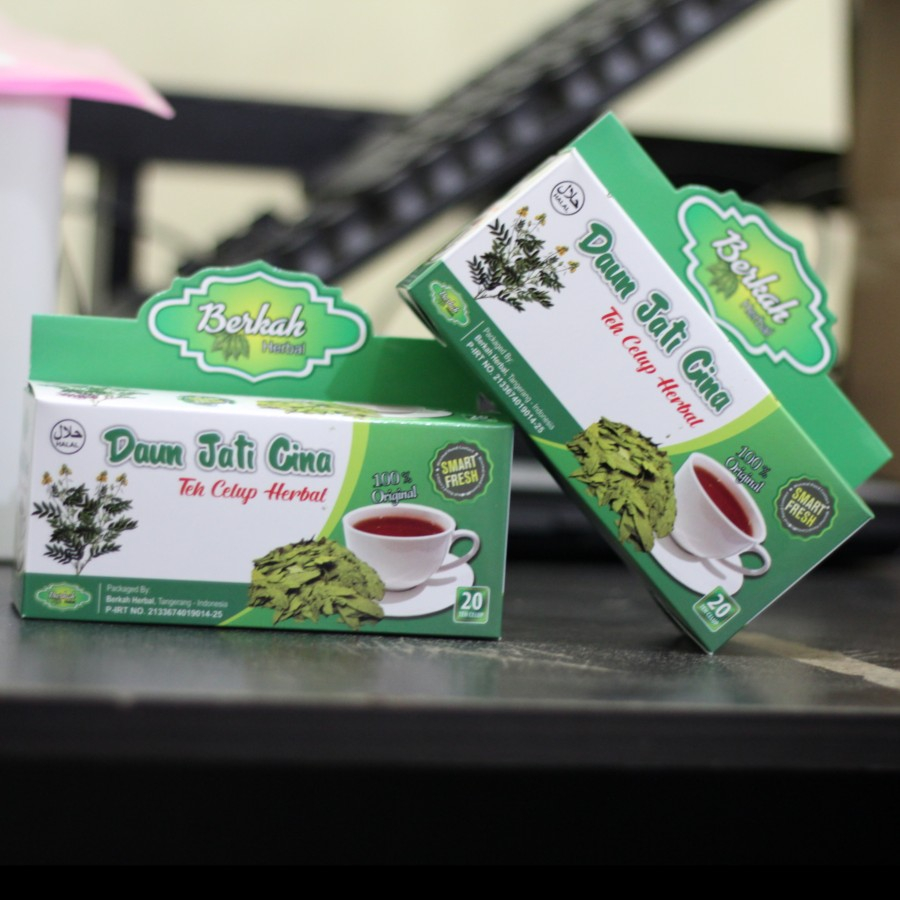 

teh celup daun jati cina 20 pck