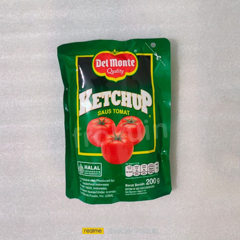 

Delmonte Saus Tomat 200gr - Frozen Food Murah