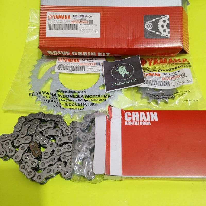 Gear set Vega ZR gir set gear paket Vega ZR gear set Jupiter z new