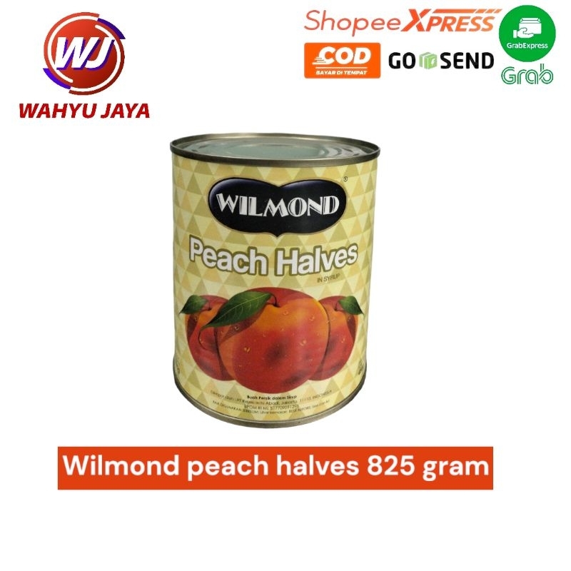 

Wilmond peach halves 825 gram