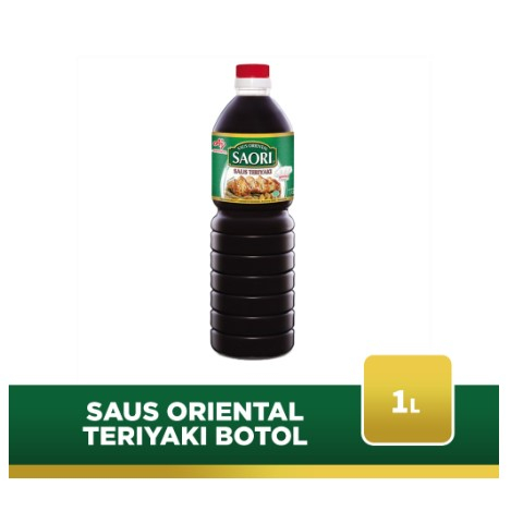 

SAORI® Saus Oriental Teriyaki Botol 1 Liter
