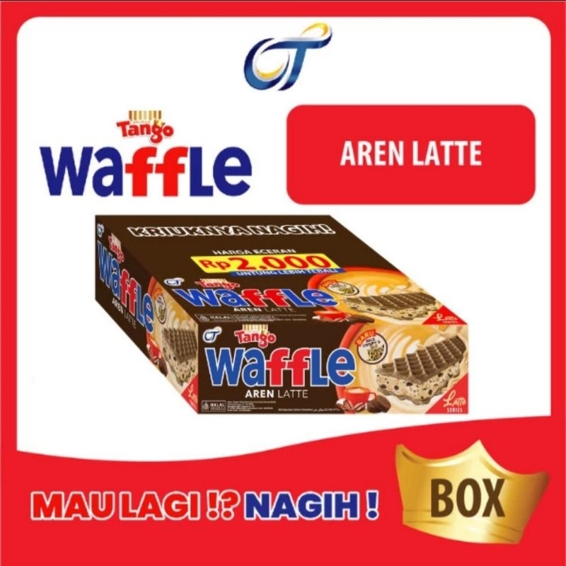 

Tango Waffle Aren Latte 25g isi 12pcs