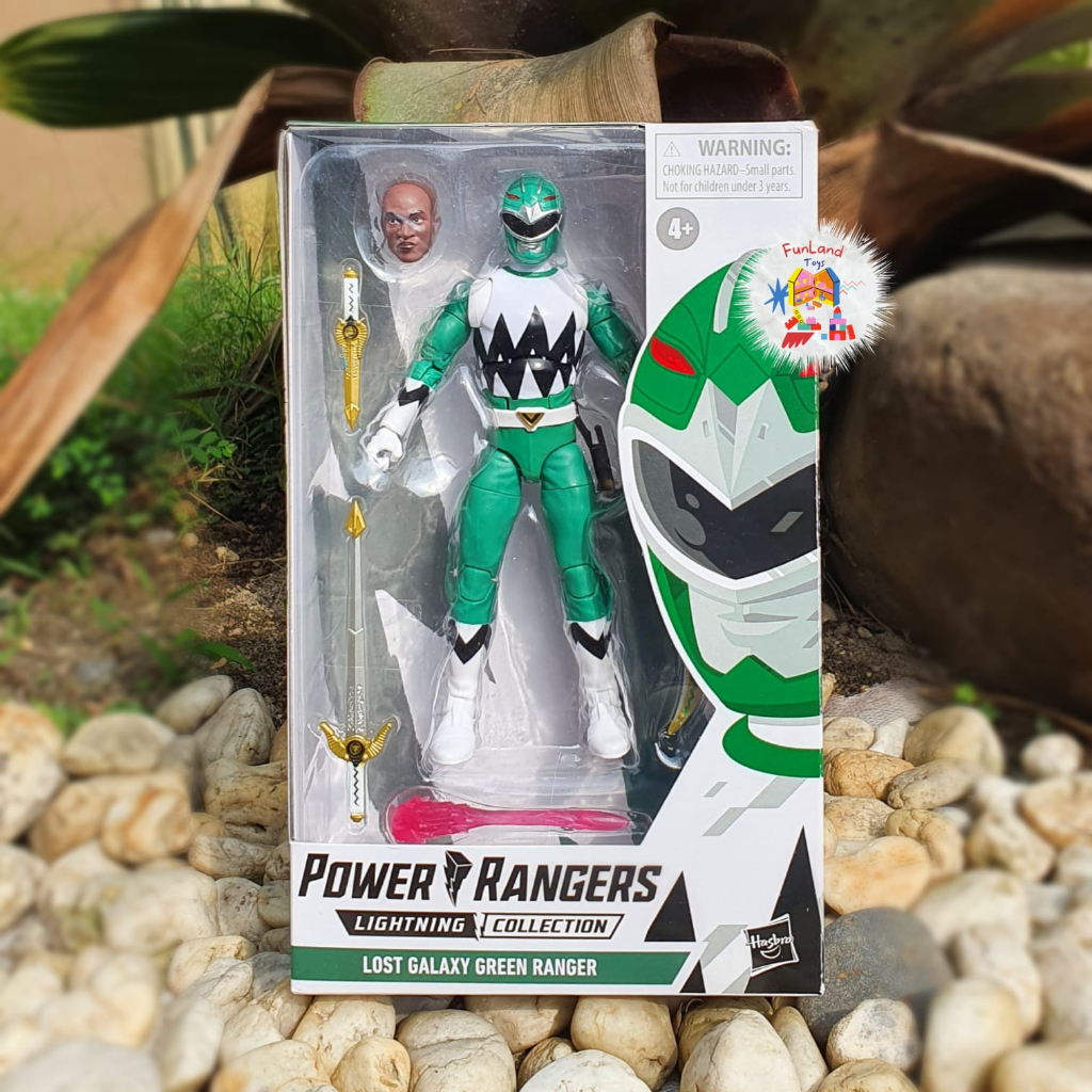 Power Rangers Lightning Collection Lost Galaxy Green Ranger