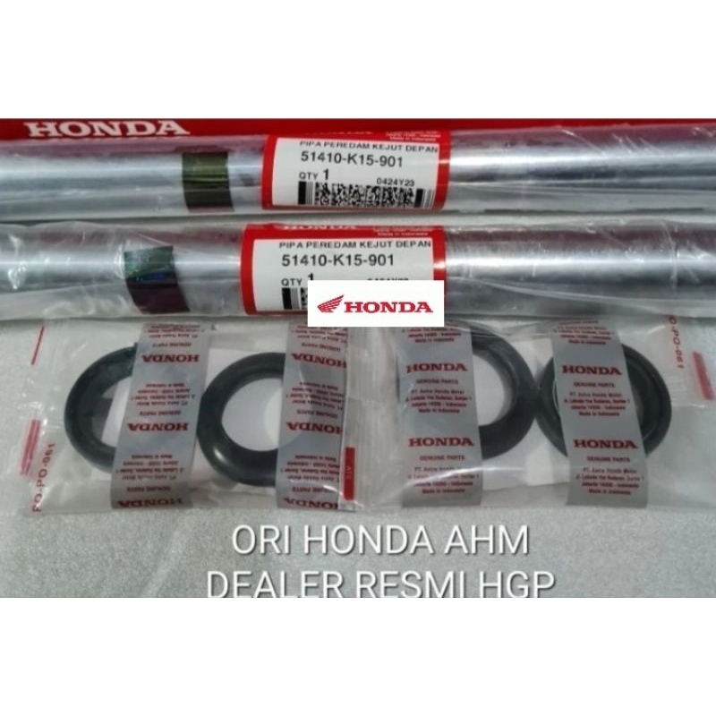 51410-K15-901 Seal shock depan cb150r streetfire k15 cb old dan new led as shock depan cb 150r ori h