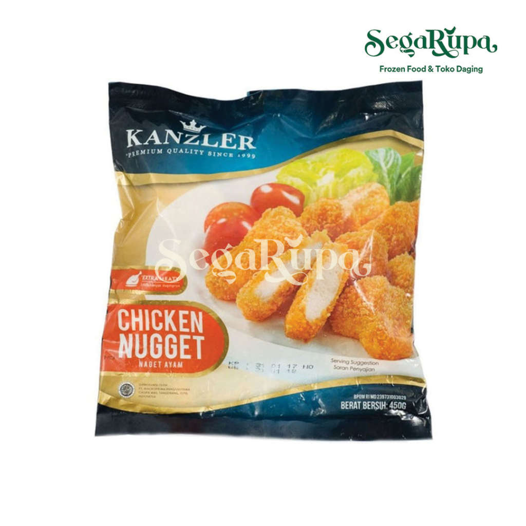 

KANZLER CHICKEN NUGGET 450gr - SEGARUPA FROZEN FOOD & TOKO DAGING