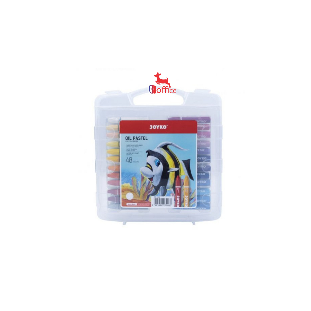 

Joyko Oil Pastel Crayon OP-48S PP / Krayon Minyak 48 Warna
