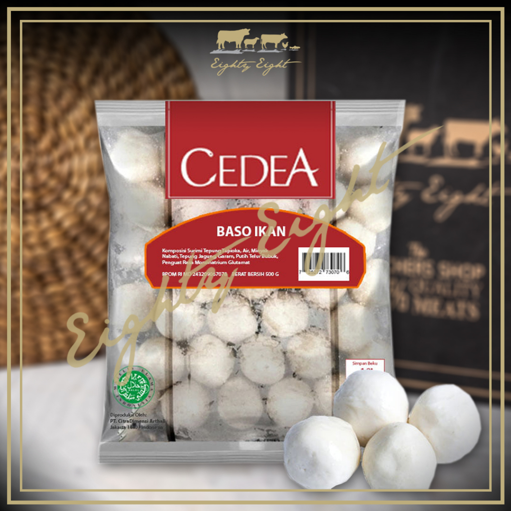 

CEDEA BASO IKAN / BAKSO IKAN (500 GRAM)