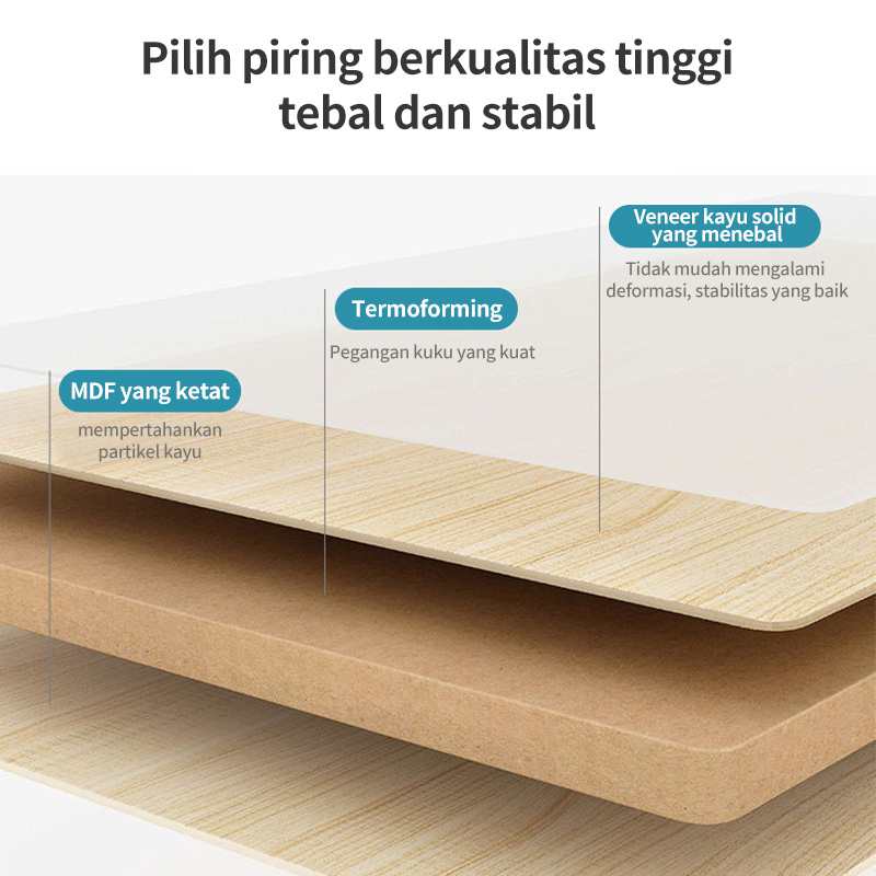 Pocket Dragon Meja laptop/Meja komputer/Meja kerja/Meja belajar anak/Meja belajar aesthetic/Meja kantor (A108)-6