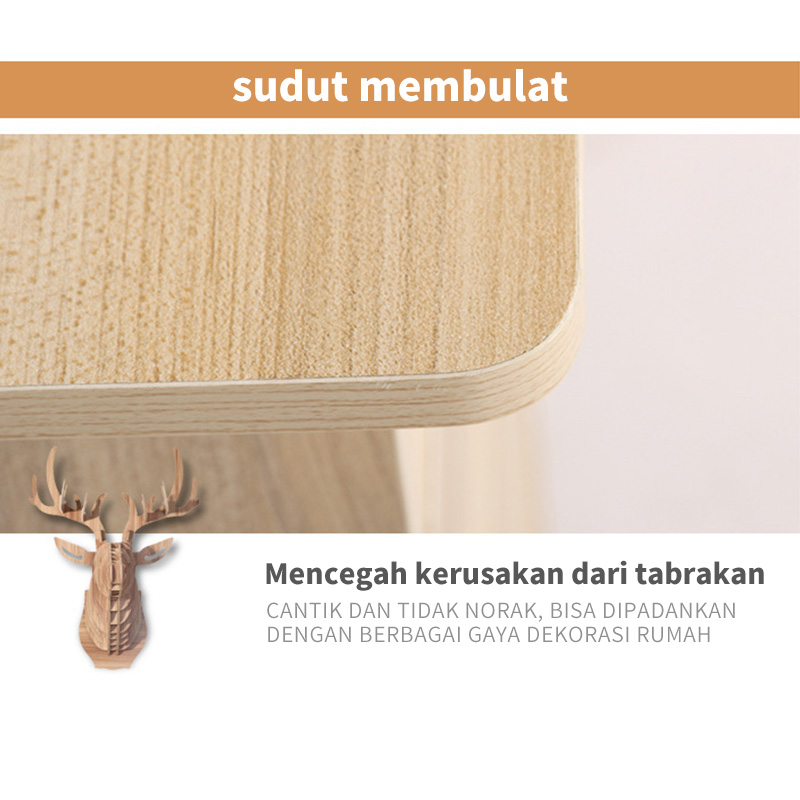 Pocket Dragon Meja laptop/Meja komputer/Meja kerja/Meja belajar anak/Meja belajar aesthetic/Meja kantor (A108)-3