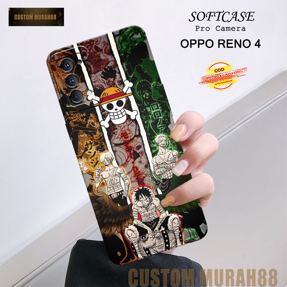 Case Oppo Reno 4 Terbaru - Fashion Case ANIME - Casing Hp Oppo Reno 4 - Softcase Pro Camera Oppo Ren