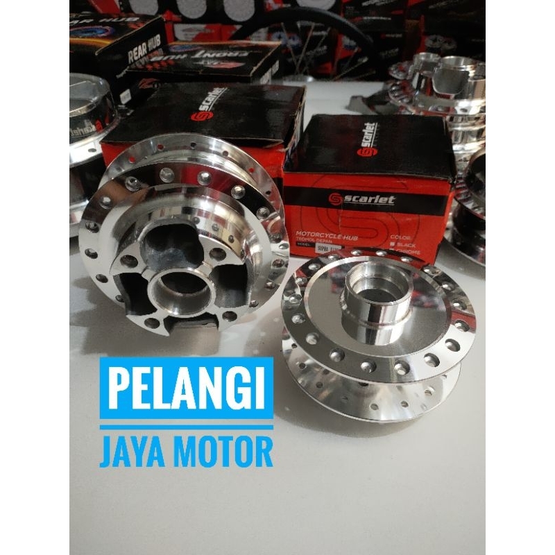 Tromol Chrome SupraX125 DD / CS1 / tromol Crum Set depan belakang SupraX125/ CS1