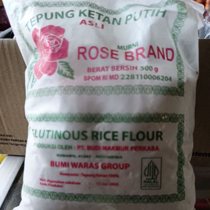 

tepung beras rose brand 500 g