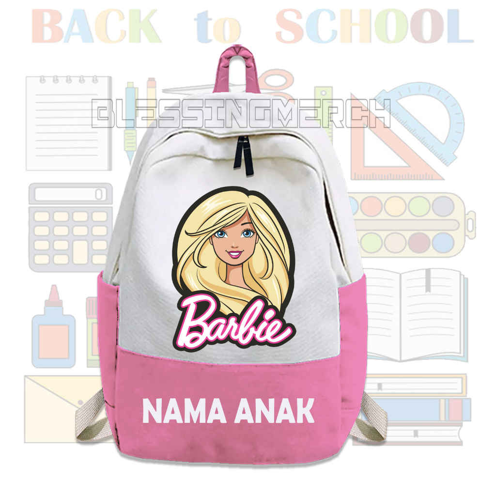 TAS RANSEL ANAK TAS SEKOLAH ANAK PEREMPUAN BARBIE