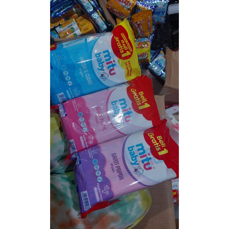 mitu tissue basah