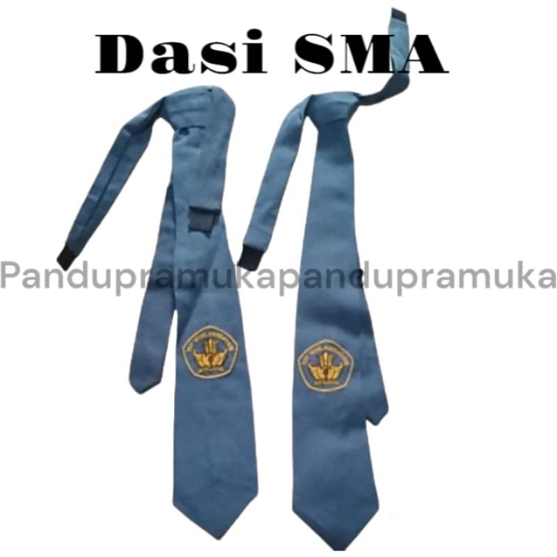 Dasi Sekolah SMA | Dasi Bordir Perekat |