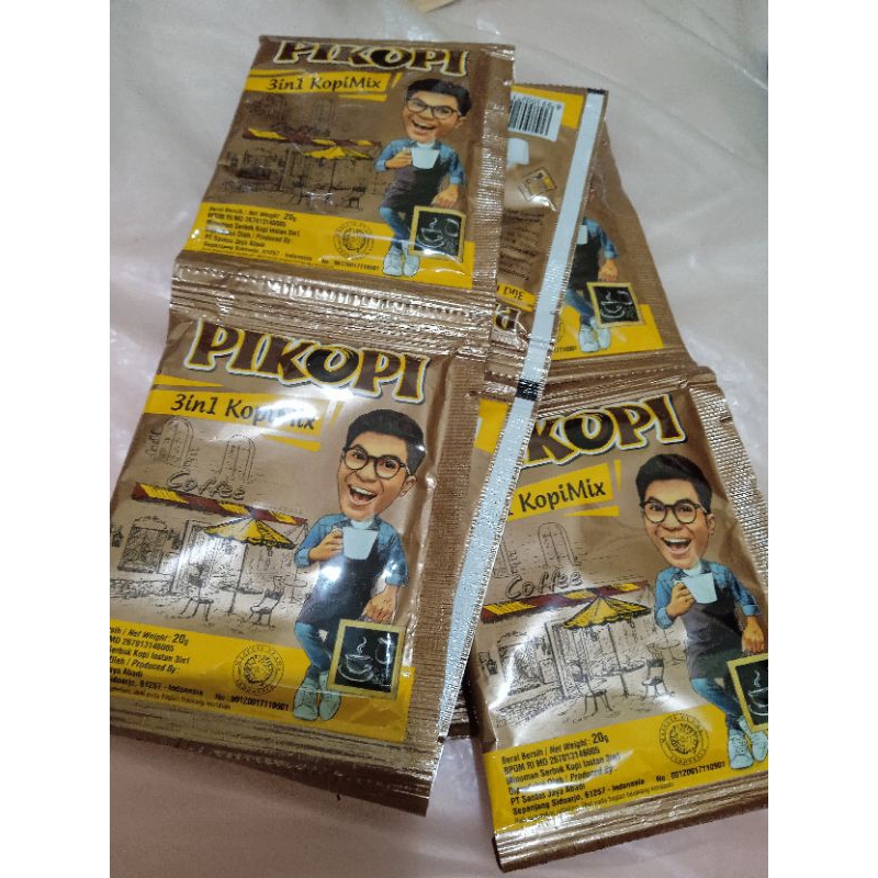 

Pikopi Kopi Mix 3in1 Coffee Mix Sachet