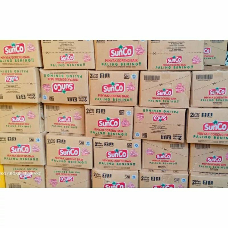 

1 dus minyak goreng sunco 2L(6 pcs)