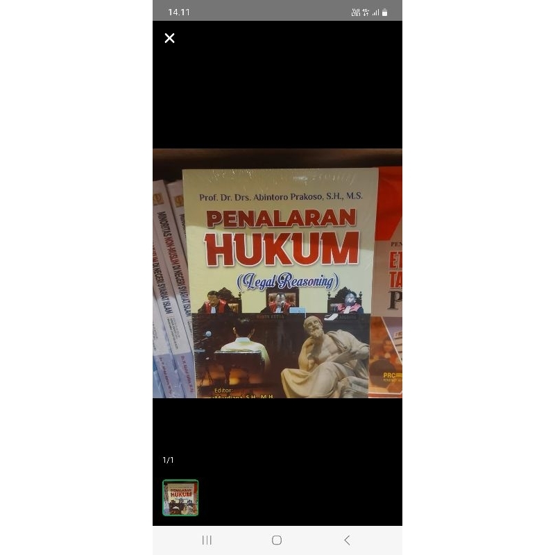 Penalaran Hukum Legal Reasoning Abintoro Prakoso