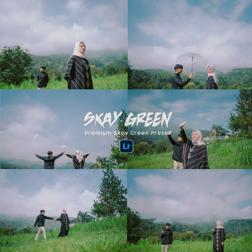 Preset Prewedding Skay Green special Adobe Lightroom Bisa untuk di PC/LAPTOP/HP ANDROID DAN IOS