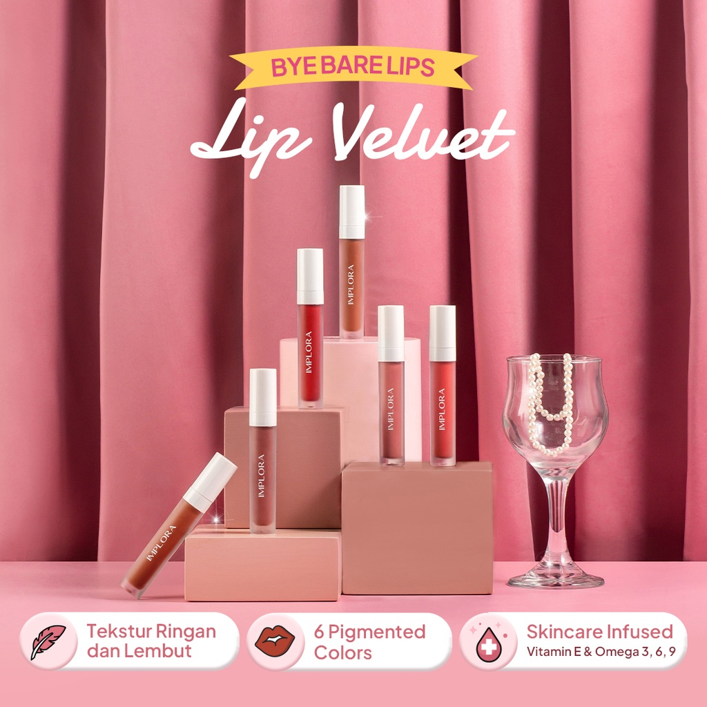 Implora Lip Velvet || Lip Cream || Lip Velvet