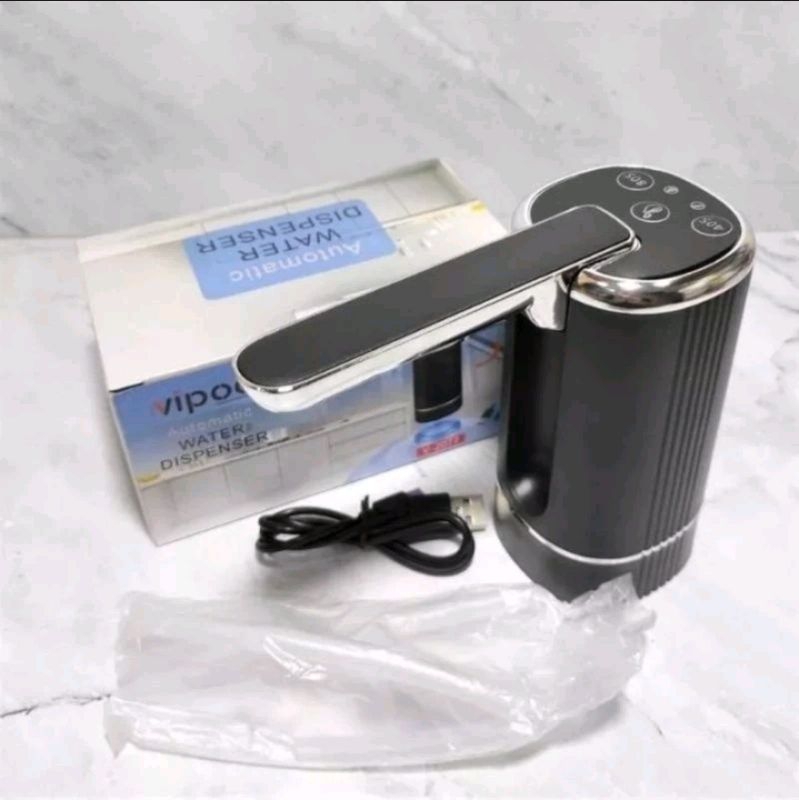 Pompa Galon Elektrik Vipoo  V-2077 Charger Water Dispenser Pump