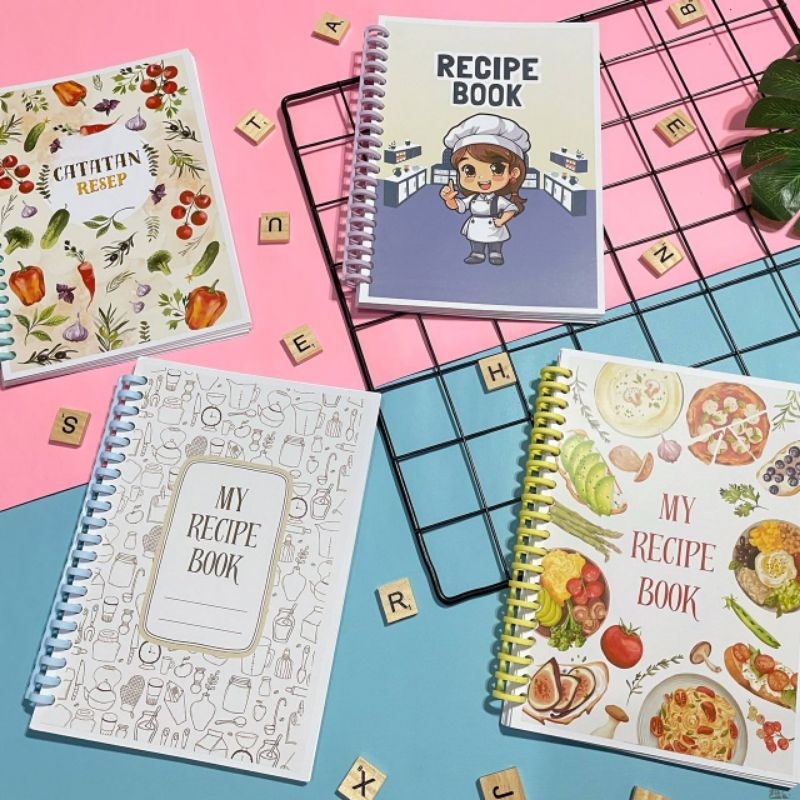 

Buku Catatan Resep Masakan Note Recipe Cook Notebook Makanan