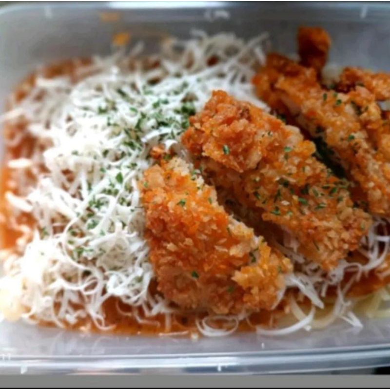

SPAGHETTI BOLOGNESE KATSU