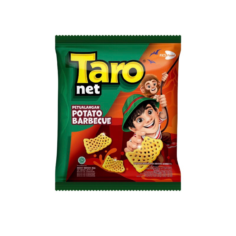 

Snack Taro net 60g barbecue Seaweed