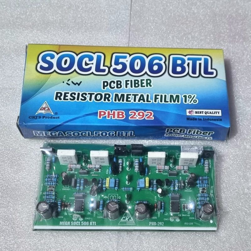 KIT Driver Power SOCL 506 BTL PCB Fiber PHB 292 CKJ