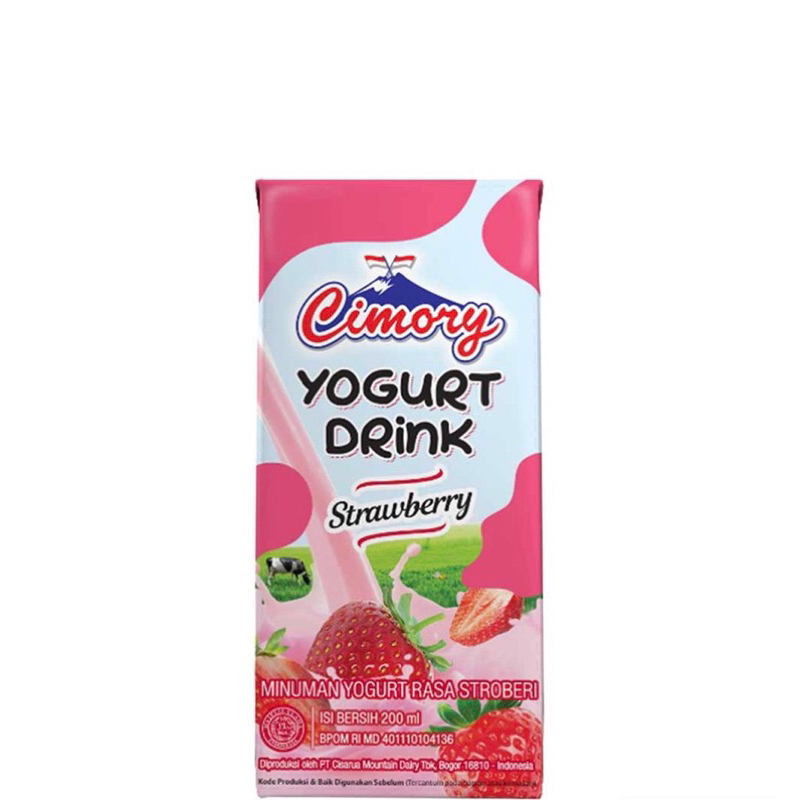 Cimory yogurt drink 200ml strawberry