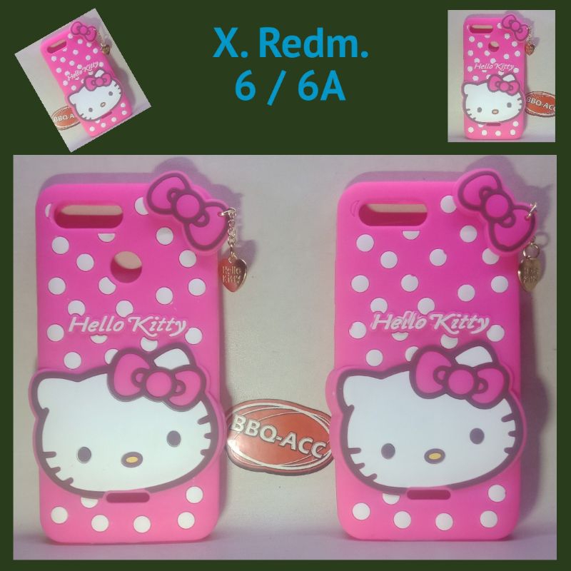 Fashion Case Xiaomi Redmi 6 / 6A Softcase Boneka Karakter 3D Lentur Lucu