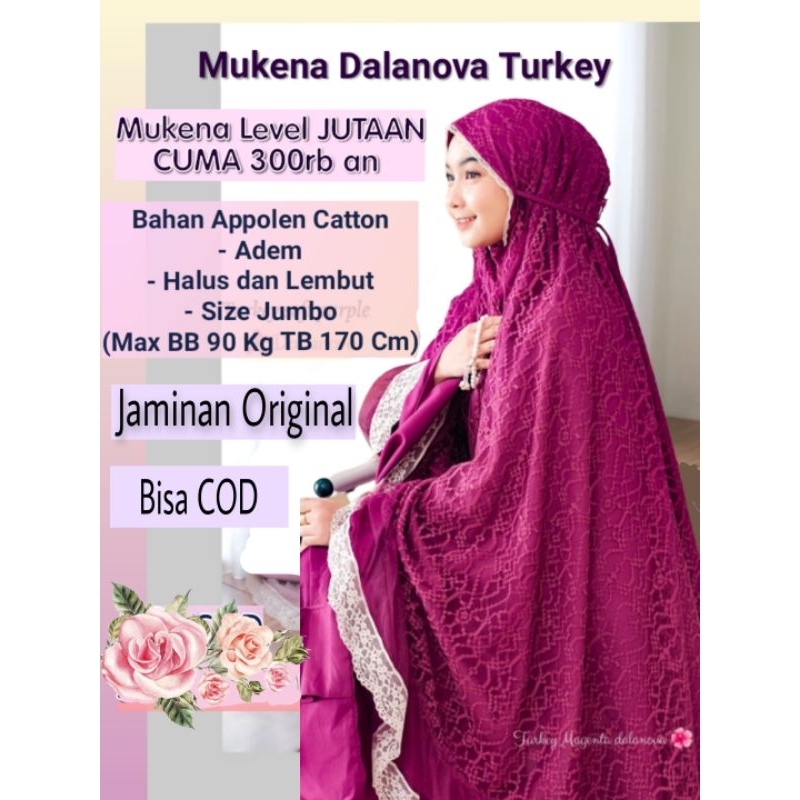 MukenaDalanovaTurkey/MukenaMewahPremium/Mukena Seserahan