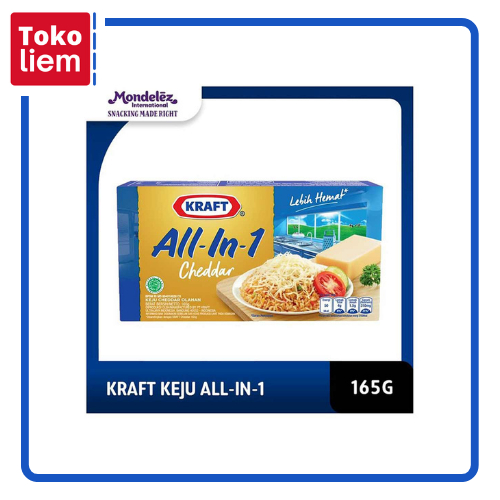 

Kraft Keju All in 1 Box 165G